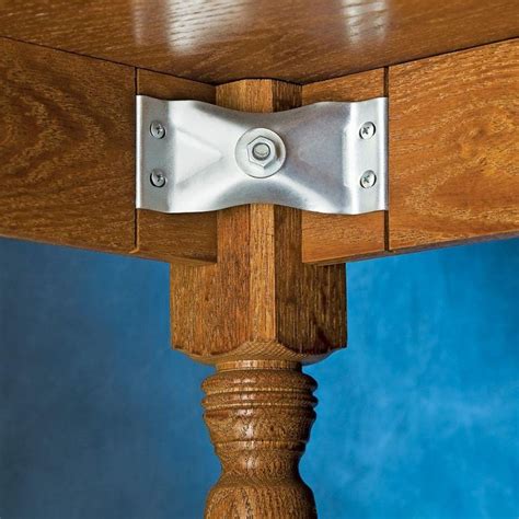 table mount corner brackets